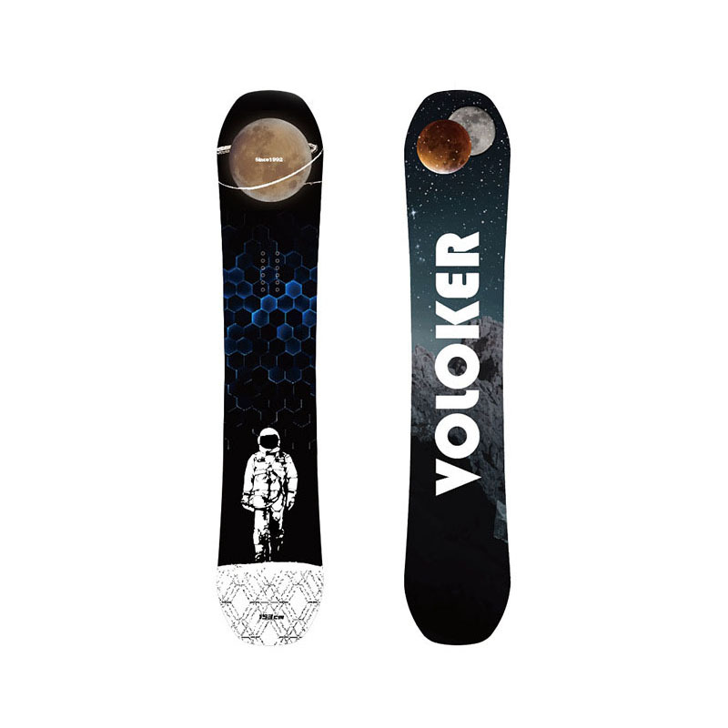 Snowboard snowboard winter ski resort flat flower board winter carving wild snow adult ski equipment ski suit