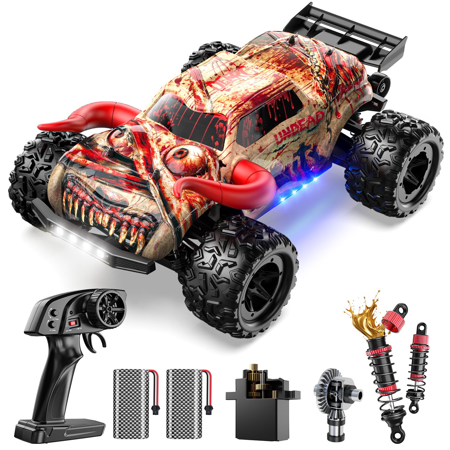 DEERC 9311E 1/18 All Terrain Fast RC Car