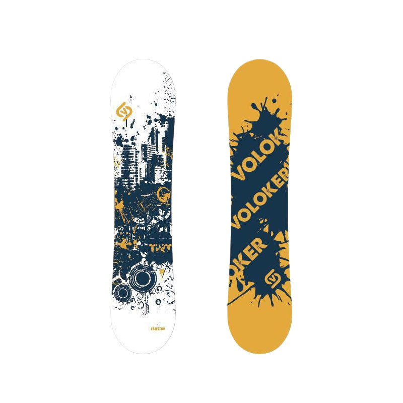 Snowboard snowboard winter ski resort flat flower board winter carving wild snow adult ski equipment ski suit