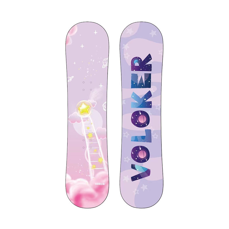 Snowboard snowboard winter ski resort flat flower board winter carving wild snow adult ski equipment ski suit