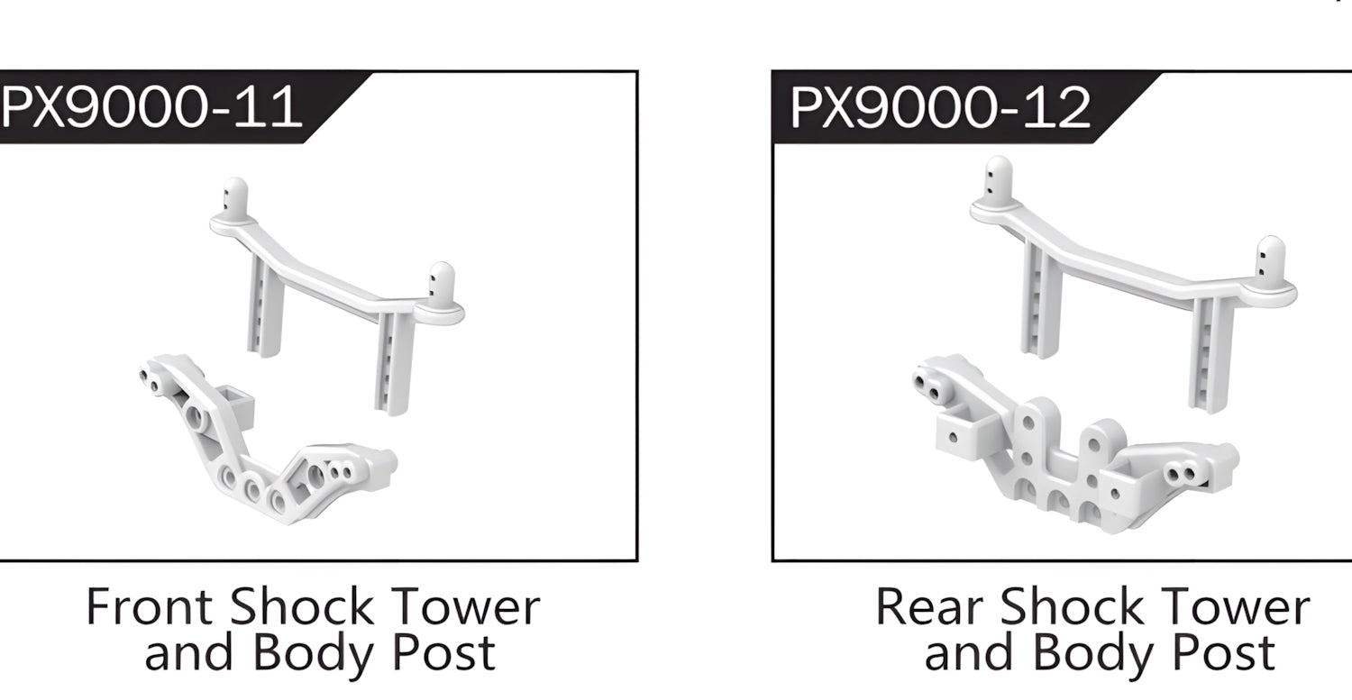 DEERC 9000E/001E RC Car Accessories