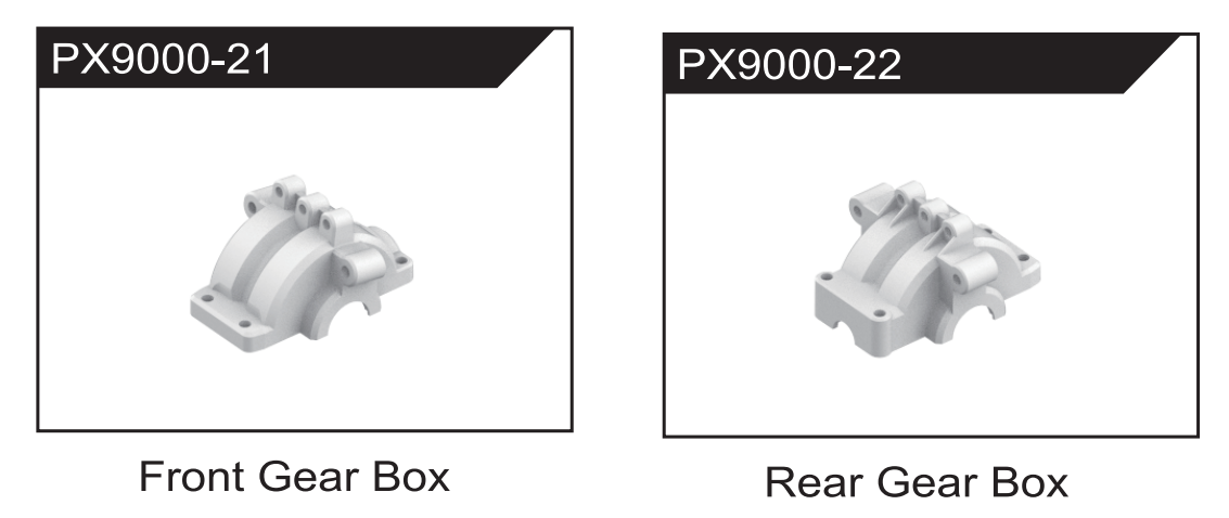 DEERC 9000E/001E RC Car Accessories