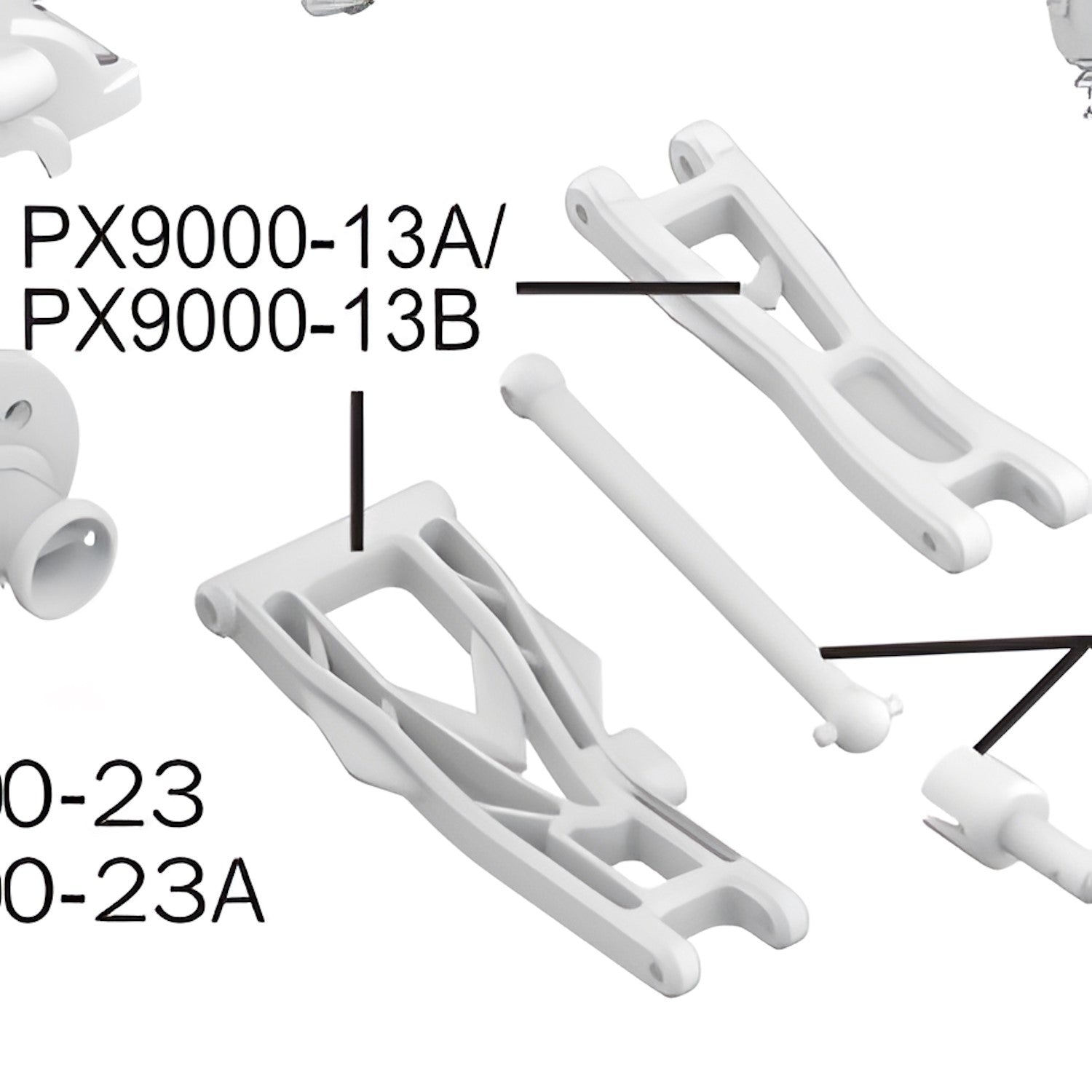 DEERC 9000E/001E RC Car Accessories