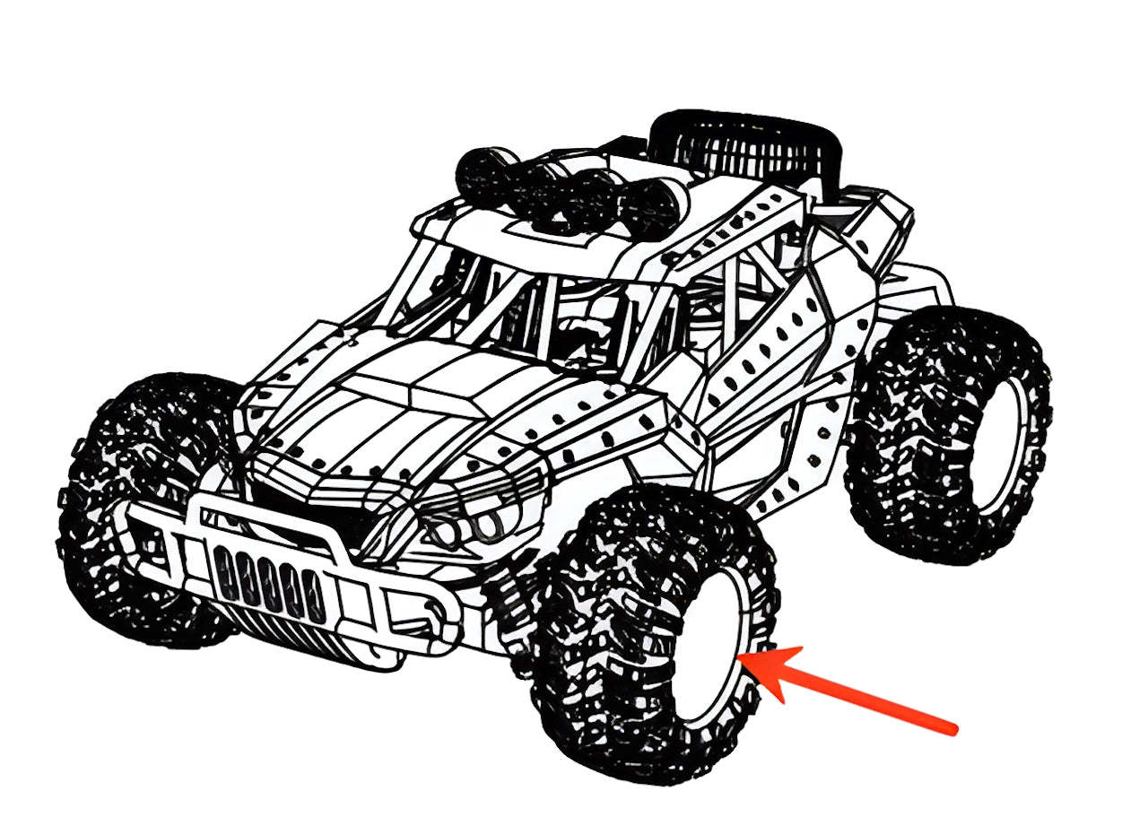 DEERC DE36W RC Car Accessories