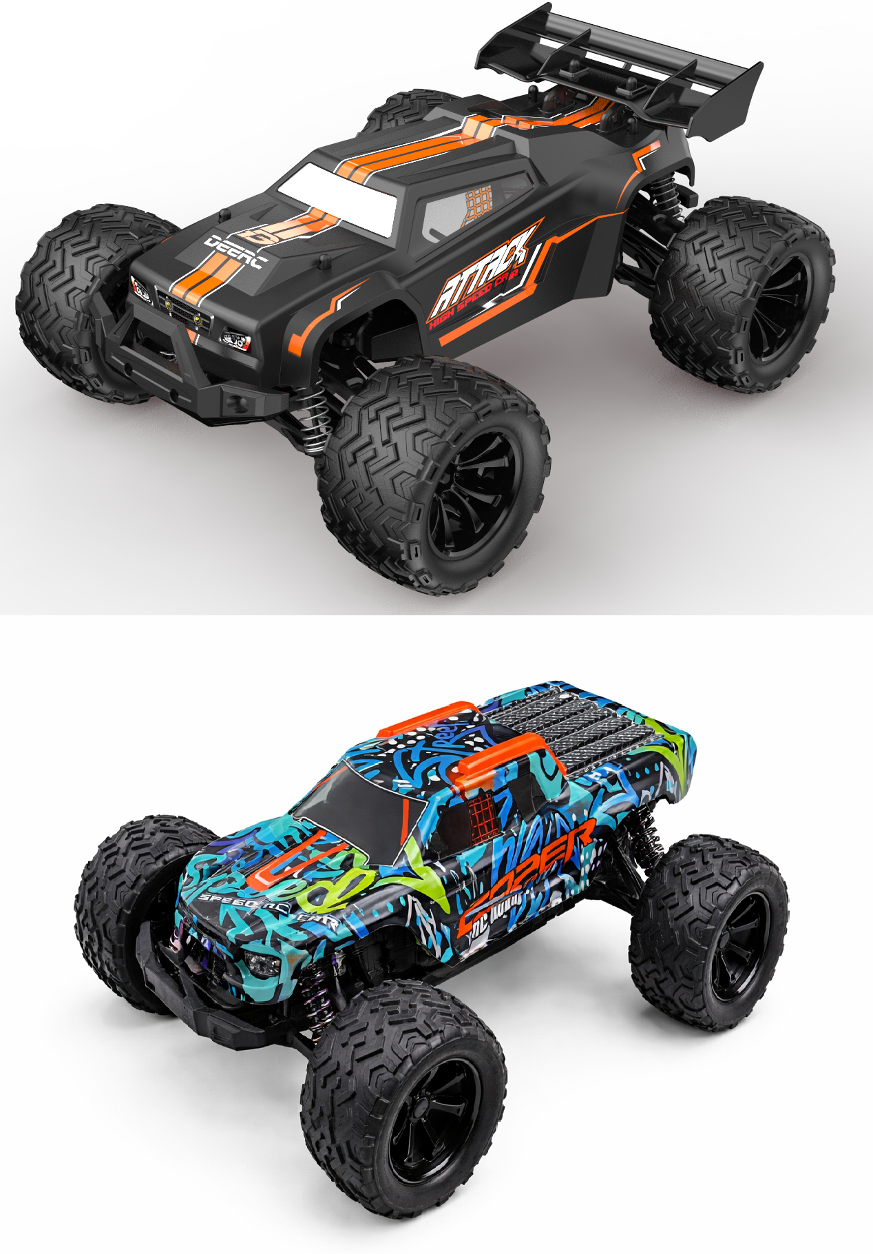 DEERC 9000E/001E RC Car Accessories