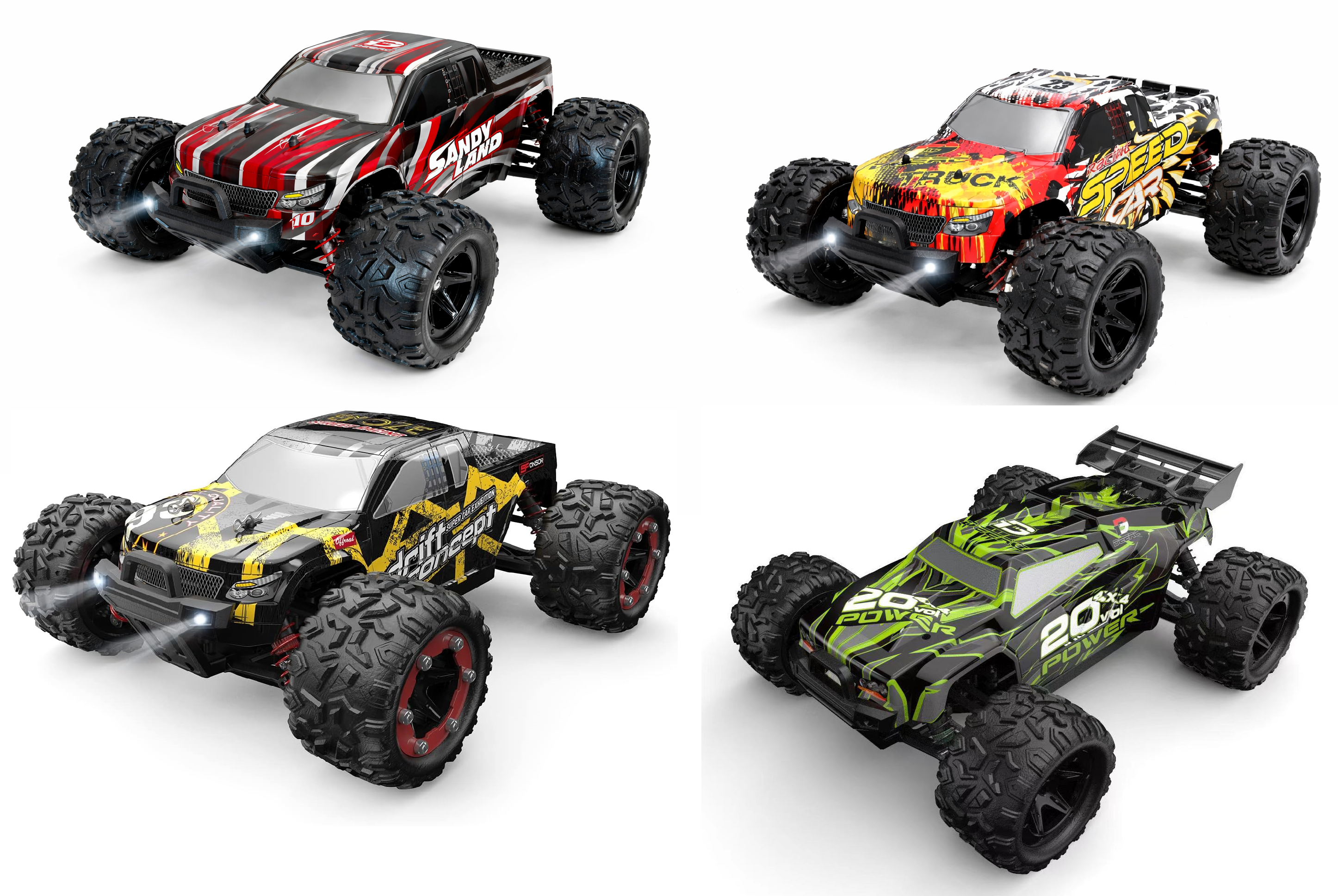 DEERC 1:18 9300/9310/300E/302E RC Car Accessories