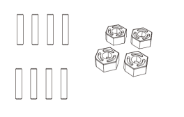 DEERC H16E/HS16R RC Car Accessories