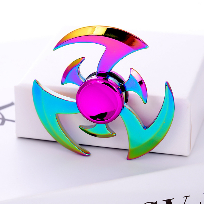 Hot sale metal fidget spinner alloy finger gyroscope