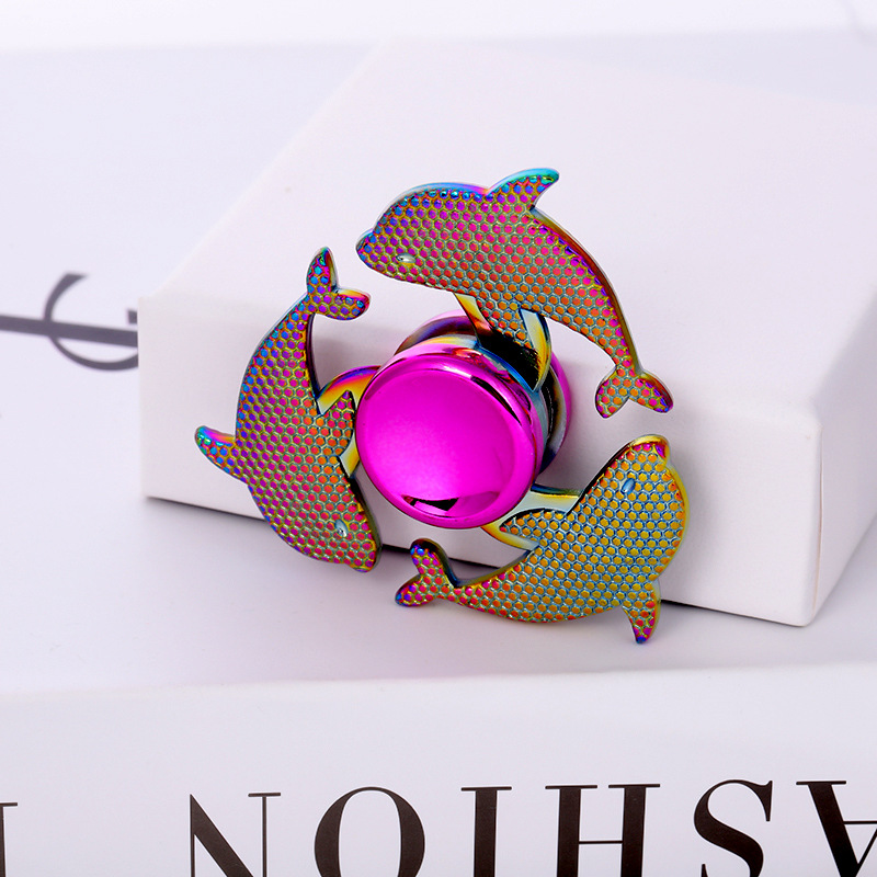 Hot sale metal fidget spinner alloy finger gyroscope