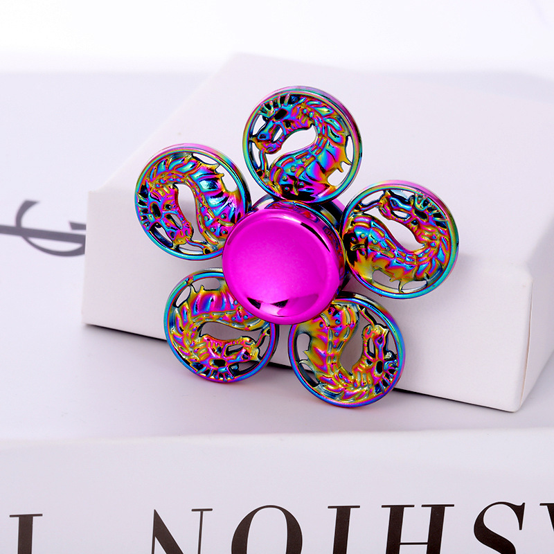 Hot sale metal fidget spinner alloy finger gyroscope