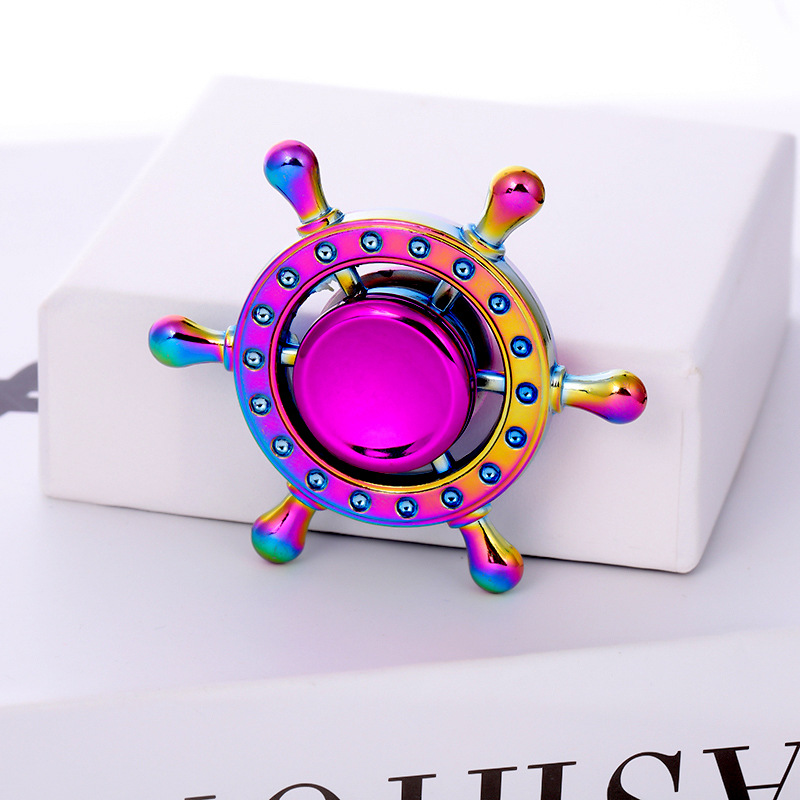 Hot sale metal fidget spinner alloy finger gyroscope