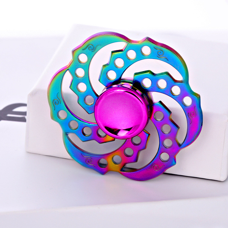 Hot sale metal fidget spinner alloy finger gyroscope