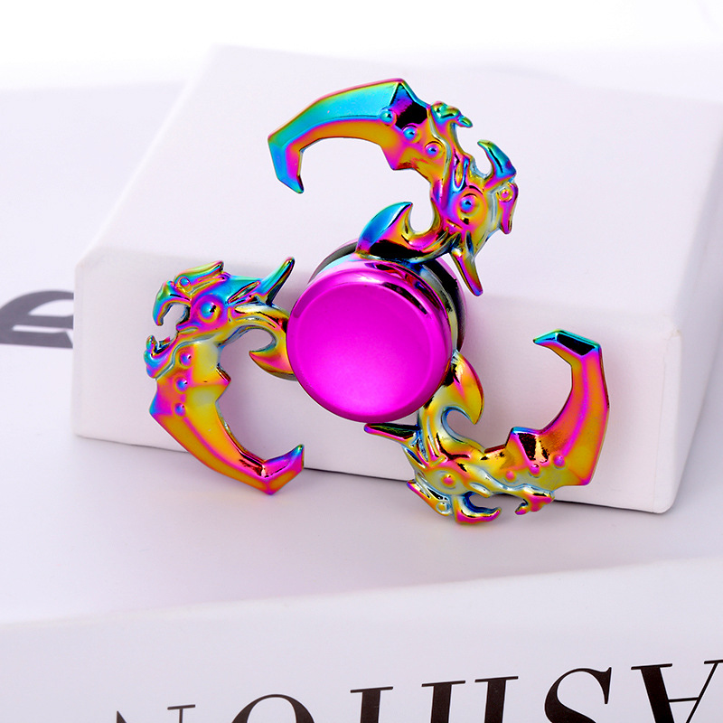 Hot sale metal fidget spinner alloy finger gyroscope