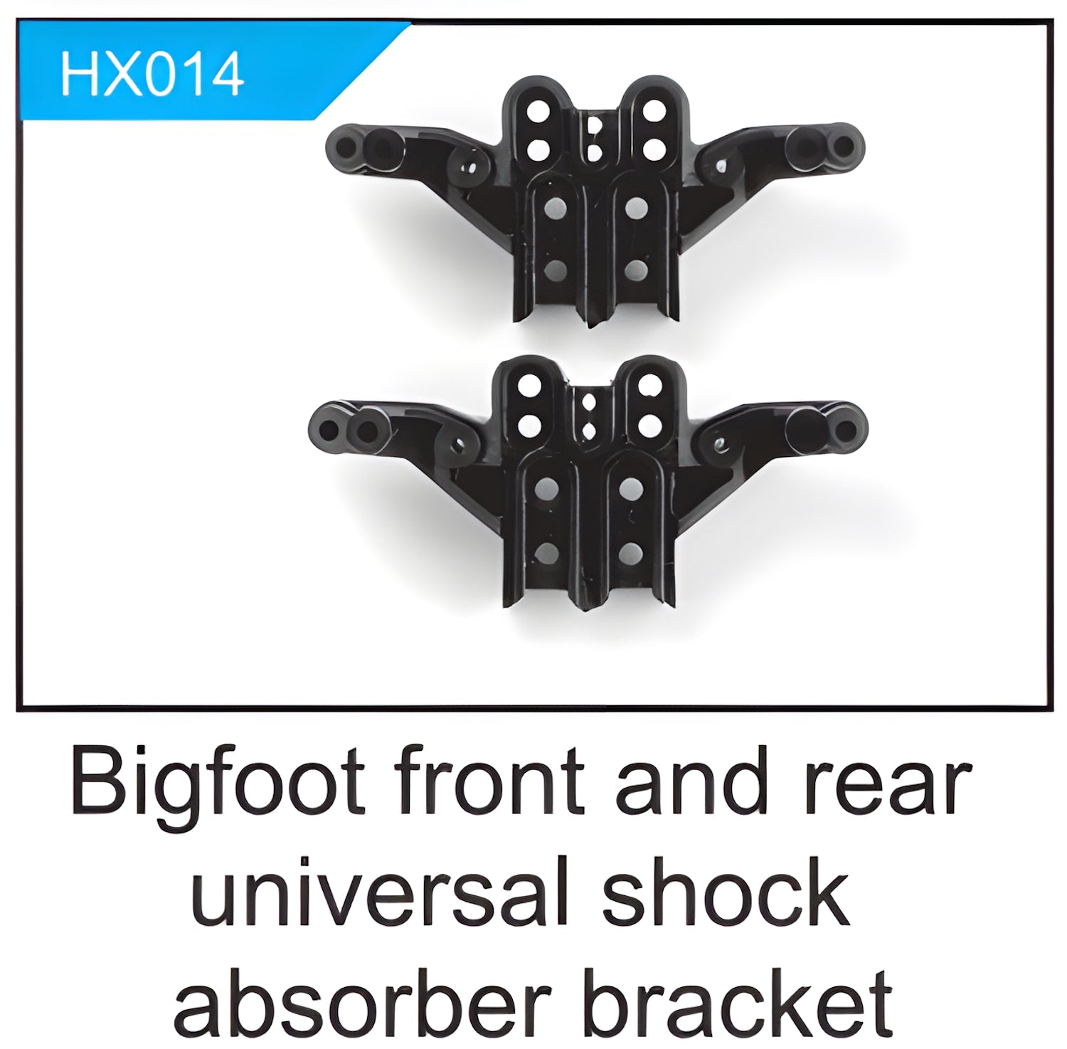 DEERC 8618 RC Car Front & Rear Shock Absorber Brackets (HX014)