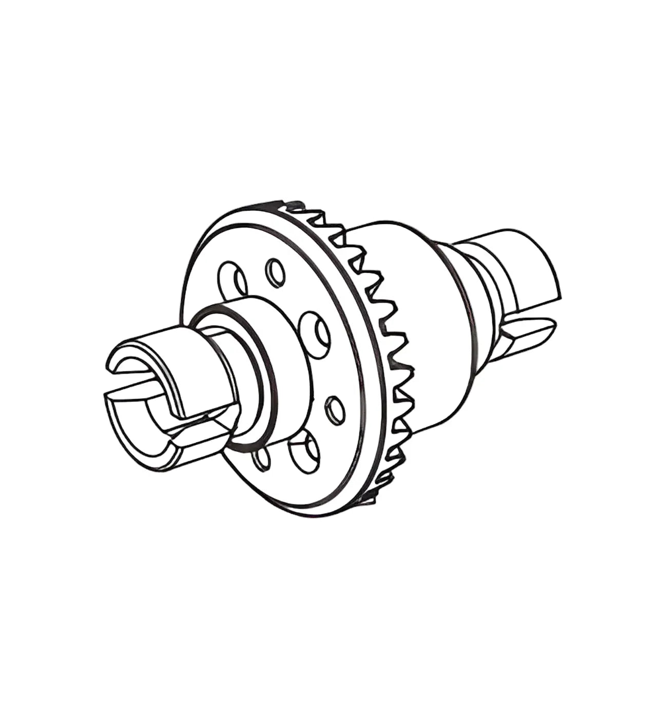 DEERC H16E/H16R RC Car Differential Replacement (16420)
