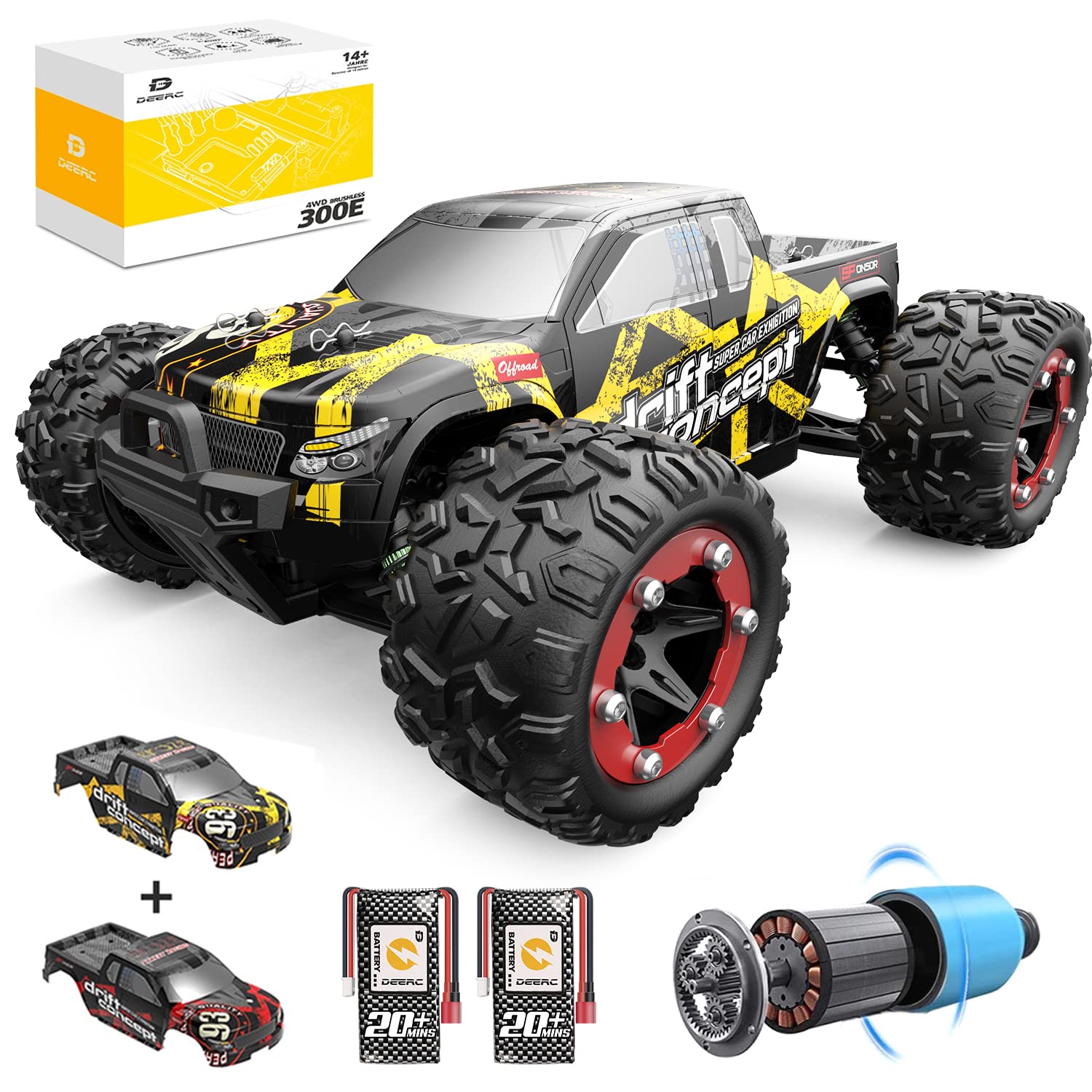 Brushless electric hot sale rc cars