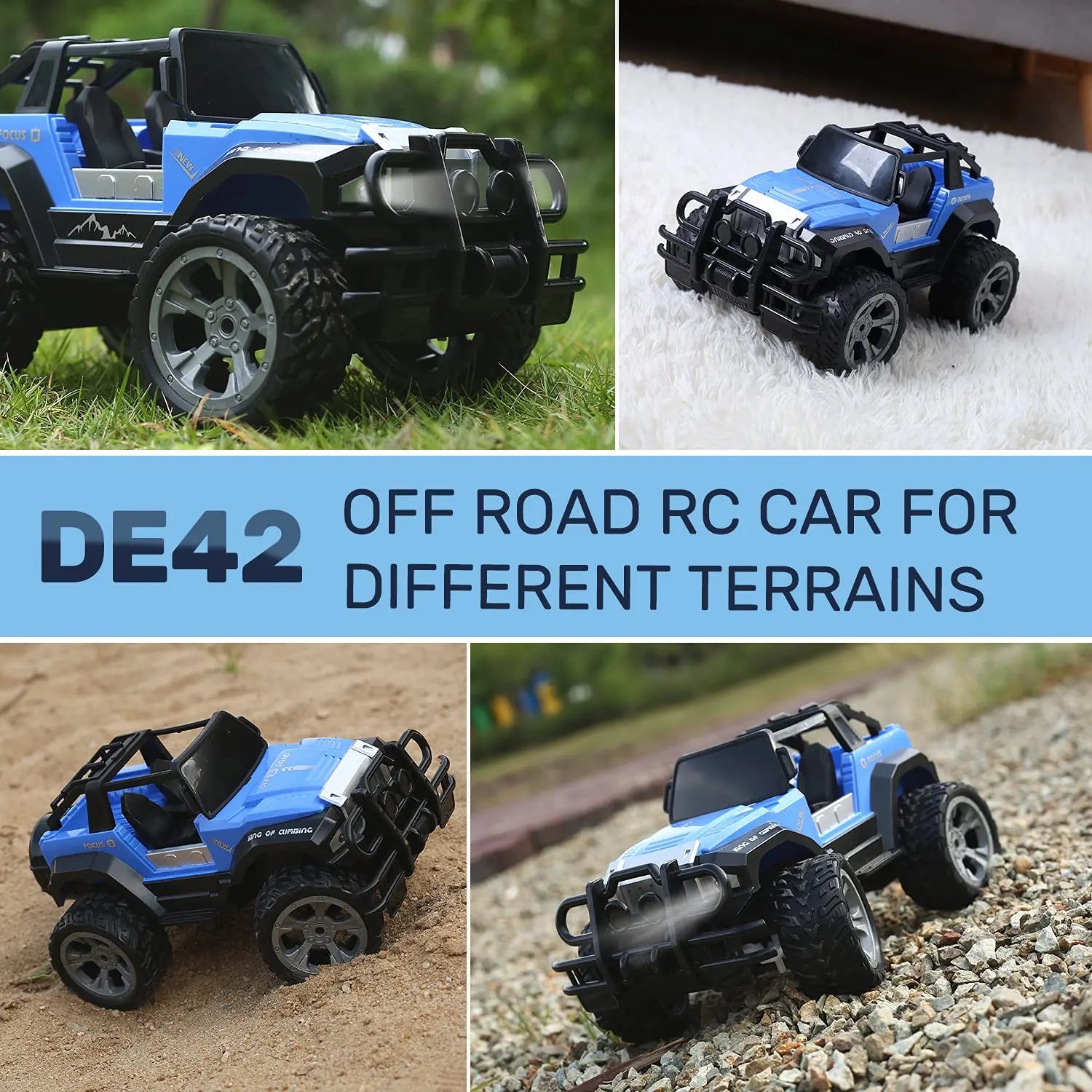 Deerc De49 Control By Raspberry Pi DEERC DE42 Remote Control Car RC Racing Cars,1:18 Scale 80 Min Play 2.